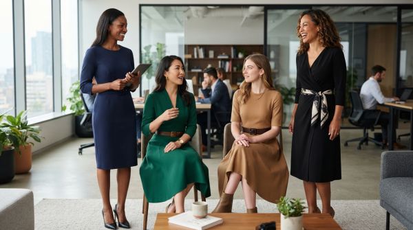 Elevate your office style: expert tips for rocking belted dresses with chic flair